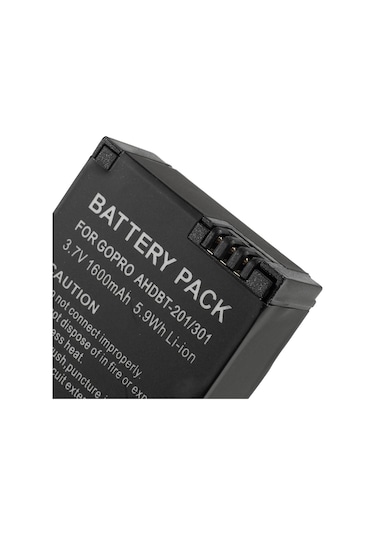 Cbtx 1600mah Ahdbt-20101 Ahdbt-301 Gopro Hero 3+ Uyumlu Pil Değiştirme 3+