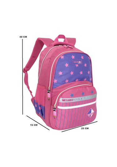Kidessa 1044 Anatomik İlkokul Çantası - NKT01044-Pembe Mor-TEK EB