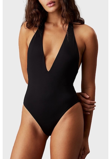 Calvin Klein Bayan Mayo Kw0kw02710 Beh Siyah Siyah Calvin Klein Bayan Mayo Kw0kw02710 Beh Siyah Siyah