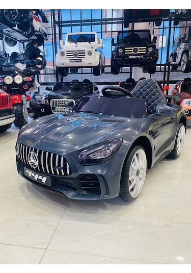 Turhan Bebe Gtr 12 Volt Akülü Araba 0-5 Yaş Gri