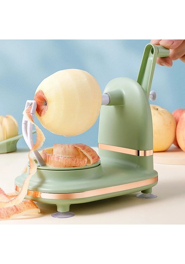 Liangmei 3'ü 1 Arada El-krank Döner Meyve/sebze Soyucu Paslanmaz Yeşil