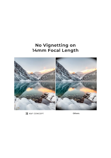 K&F Concept 82 MM Nano-X MCUV Çok Katmanlı 8K UV Filtre