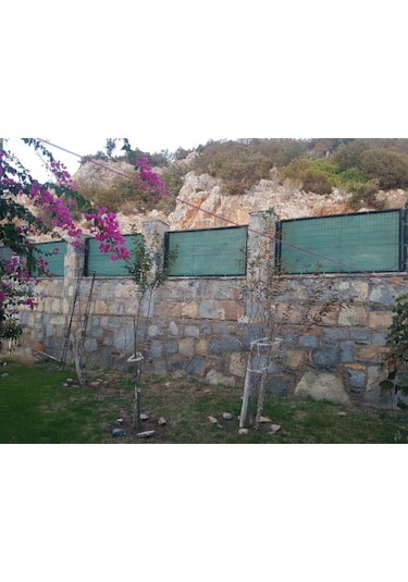 Morilu 95'lik Gölgelik File - Havuz Gölgelik - Yeşil Gölgeleme Filesi - Tekne Gölgelik - Şeritli Halkalı