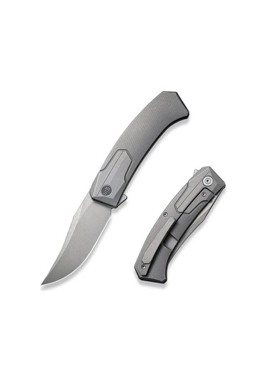 We Knife Shuddan Titanium Gray Kamp Çakı Gri