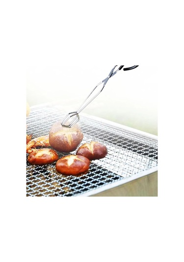 Kosona Uzun Saplı Paslanmaz Çelik Barbekü Kolu, Islak Yemekleri Ters Çevirirken Elleri Korur, Ev Ve Dış Mekanlarda Kullanım İçin Uygun Çok Renkli