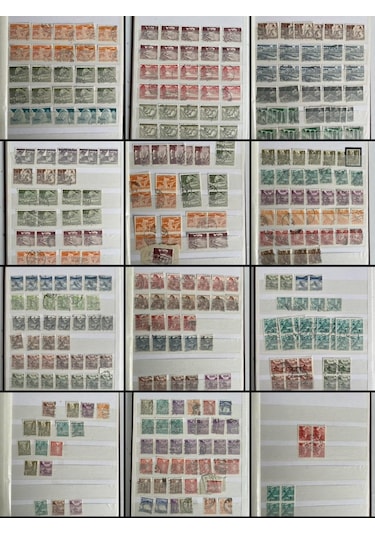 Helvetia İsviçre Pul Koleksiyonu Albümü 300 Adet - Yabancı Pul 064