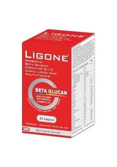 Ligone Beta Glucan Probiotic Multivitamin 30