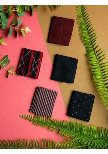 Nosko Uzun Çoraplar 5 Çift 13592441 Kırmızı