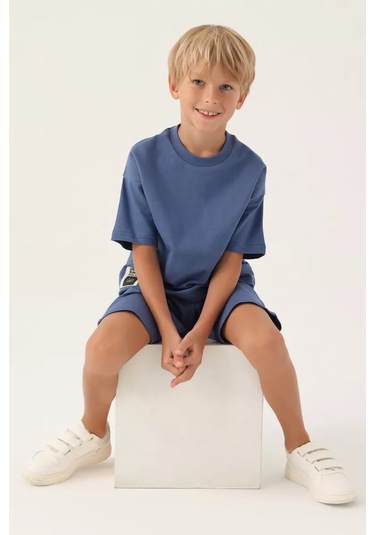 Rolypoly Yazlık Şort Ve Tişört Takımı 211442295 Mavi