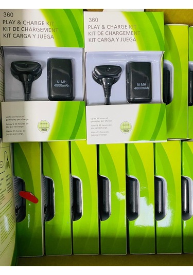 Xbox 360 Şarz Kiti Batarya + Şarz Kablosu