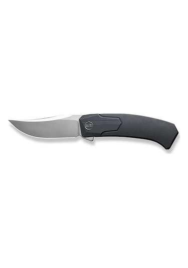 We Knife Shuddan Black Titanium Handle Satin Finished Cpm 20cv Blade Kamp Çakı Siyah