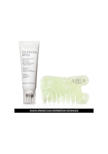 Olaplex Scalp Longevity Du - Saç Derisini Güçlendiren Serum & Tarak Şekilli Gua Sha Seti