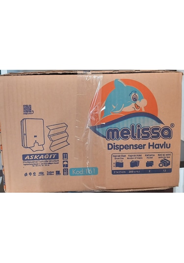 Melissa Dispenser Havlu 12 x 200'lü