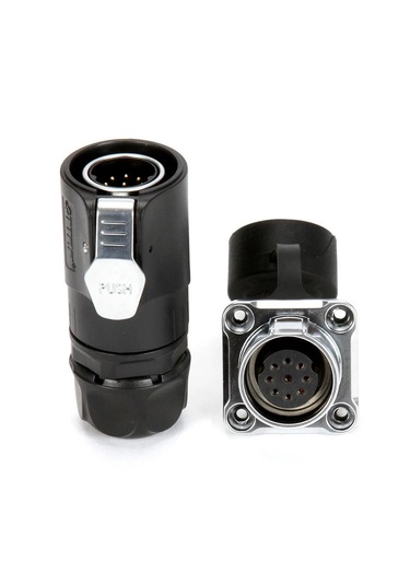 Ttaf Cnc 9pin Konnektör Seti Su Geçirmez