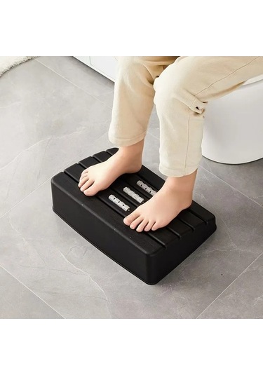 Wondernest Silindir Ofis Masası Masaj Liken Footrest Dışkı Beyaz Ayak Desteği Vn Beyaz