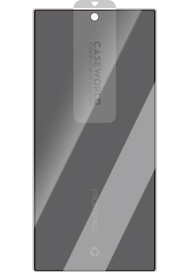 Galaxy S24 Ultra Uyumlu Caseworld Hd Serisi 0.25mm Privacy Hayalet Temperli Cam Ekran Koruyucu