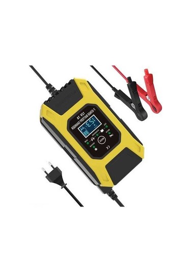 Tongxida 12v 7a Akü Şarj Cihazı, 6 Aşamalı Ve Çoklu Akü Modu, Lityum Akü Onarımcı, Otomobil Motosiklet, Avrupa Standartı