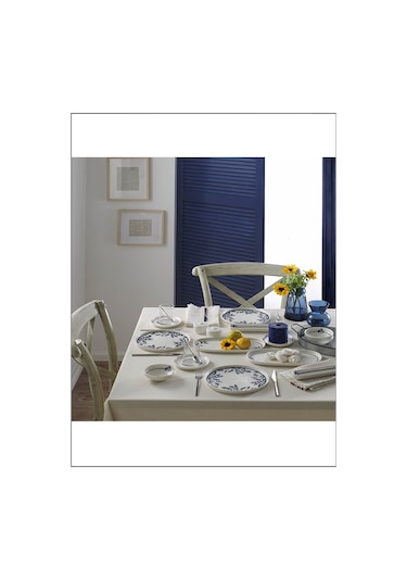 Pierre Cardin 28 Parça 6 Kişilik Kahvaltı Takımı Sardinia Beyaz