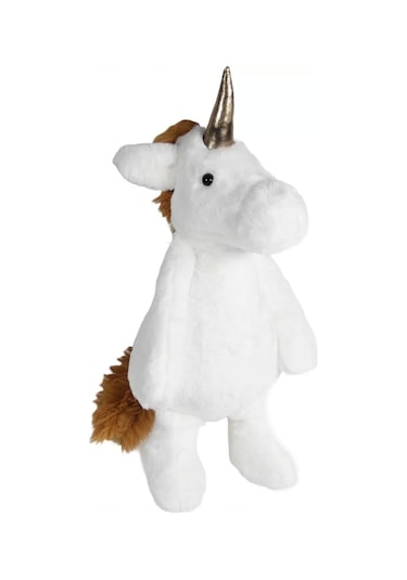 Uyku Arkadaşı Peluş Unicorn Beyaz 50 Cm