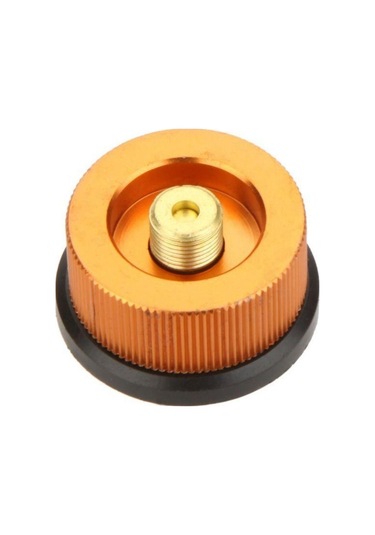 Kartuş Piknik Brülörü Kartuşlu Ocak Konserve Kutuları Adaptör Ocak Başı Dönüştürücü Kamp Konserve Kutuları Adaptörü Turuncu