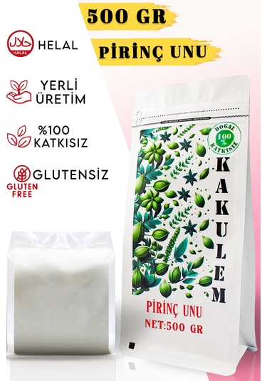 Kakulem Glutensiz Katkısız Bebek Pirinç Unu 500 G
