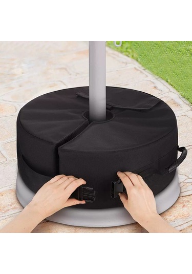 Neevoyu Güneşlik Çadır Sabitleyici Kum Torbası - Rüzgarlı Hava İçin Güçlü Tutucu, Oxford Kumaş, Küçük Boy Kum Dahil Değil Çok Renkli