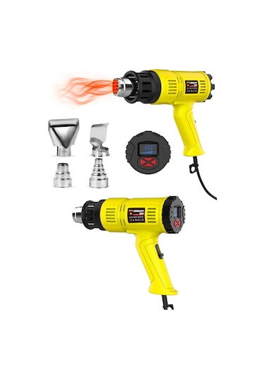 Germany Style Grm9001 Sıcak Hava Tabancası Dijital Isı Göstergeli