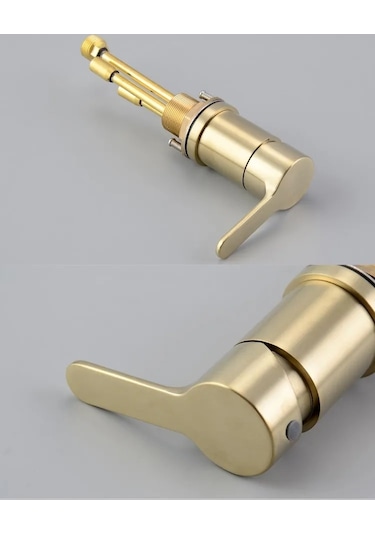 Banyo Bataryası Küvet Jakuzi Duş Seti Ankastre Mat Gold Yeni Ürün Altın