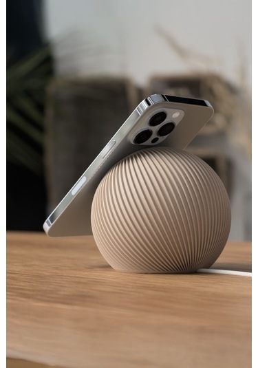 Modern Japandi Magsafe Şarj Cihazı Standı Magsafe Dahil Değildir Çok Renkli