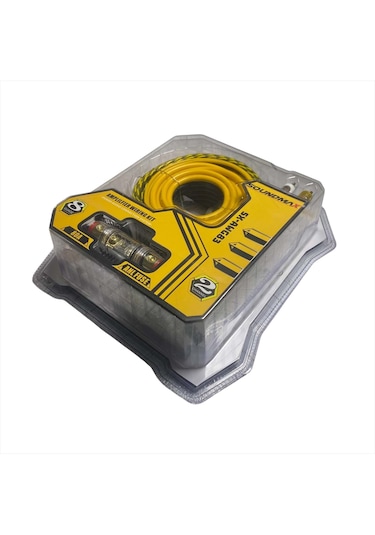 Soundmax Sx-awg83 8ga Oto Anfi Kablo Seti