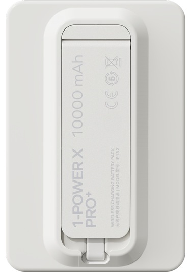 Momax IP132HKW Power X Pro+Magnetic Wireless 10000 mAh Standlı + USB-C Kablo Powerbank Beyaz