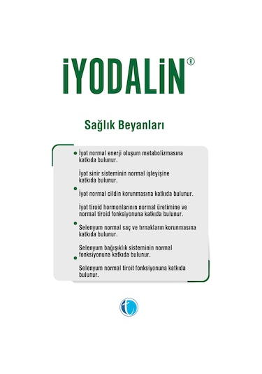 Iyodalin Iyot & Selenyum 25 25Ml 8680133001093