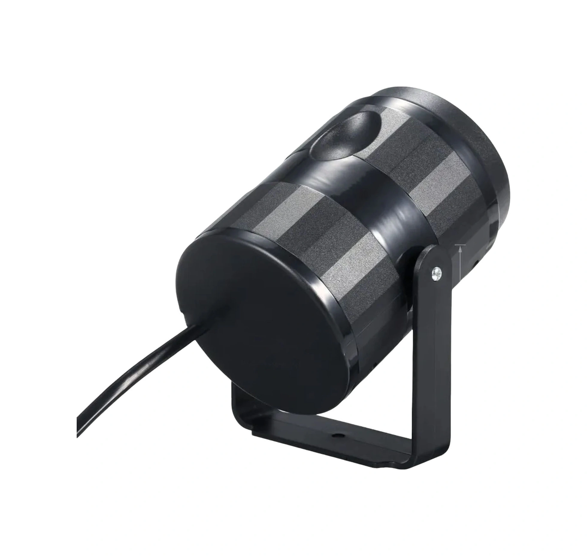 Yaleker Noel İçin Döner Desenli Lazer Işık Projeksiyonu Sahne Ve Ambiyans Aydınlatması Siyah