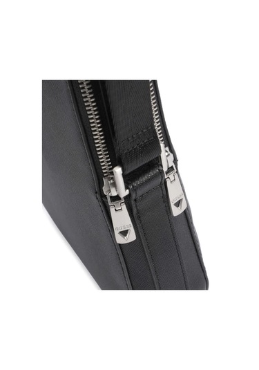 Guess Erkek Omuz Çantası Hmtosap4218-bla Hmtosap4218-bla Siyah Siyah