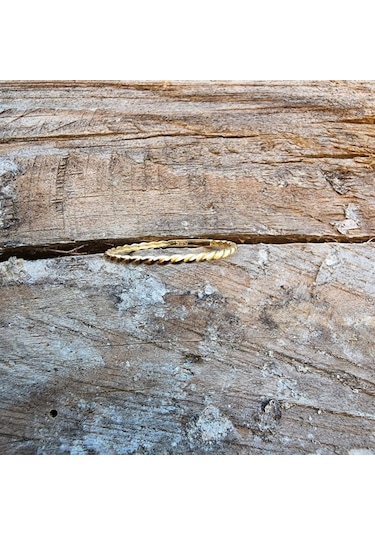 Elis Burma Telli Taşsız Evlilik Alyansı- Modern Tasarım Minimal 1 552950049