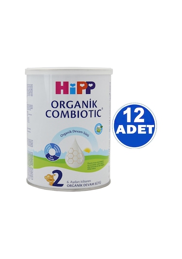 Hipp Organik 2 Devam Sütü 350 G 12 Adet