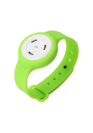 Shineyee Çocuklar İçin Ultrasonik Sinek Kovucu: Şarj Edilebilir Silikon Bileklik Ve Çanta Asısı - Yeşil Dahili Batarya