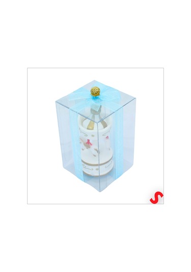 Kutulu Mini Atlı Karınca, 8,5cm X 3,5cm - Beyaz