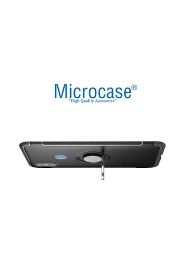 Microcase Xiaomi Mi A2 Mi 6X Yüzük Standli Armorsilikon Kilif 273076465