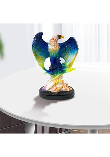 Lijinxu Reçine Heykeli Ev Dekoru Için Hediye Koridor Mavi