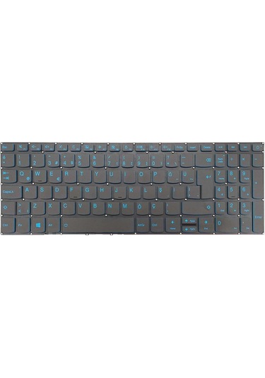 Lenovo 5cb0r26546, 5cb0r26496 Klavye Işıklı Mavi Tuş