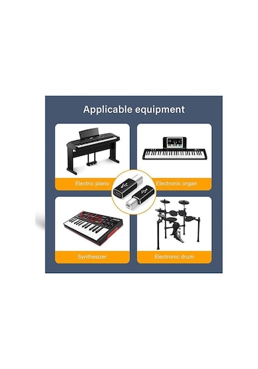 Type C Dişi To Usb B Yazıcı Midi Ekipmanları Için Çevirici Adaptö