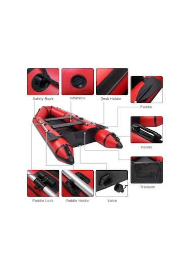 Tomking Tk Rıb-380 Alüminyum Tabanlı Şişme Bot 7+1
