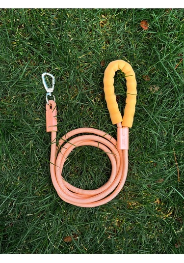 Freedsy Köpekler İçin 2.5 Metre Turuncu Naylon Tasma 480667608 Turuncu