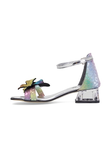 Elit Br-f-150-25y Filet Kız Çocuk Abiye Ayakkabı Gökkuşağı Çok Renkli