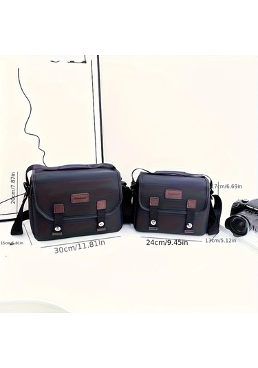 Xuweiwei Erkekler Ve Kadinlar İcin Buyuk Ayarli Kayisli Dslr Kamera Cantasi Siyah Dayanikli Polyester "value":"mavi"