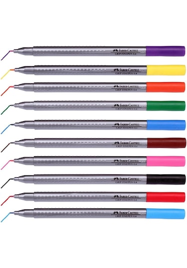 Faber Castel Grip Finepen Kalem Çok Renkli