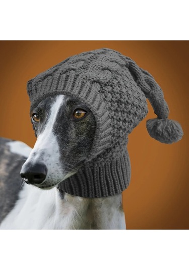 Elmpaly Kırmızı S Sevimli Evcil Hayvan Şapkası, Gri Weimaraner Ve Italian Greyhound İçin