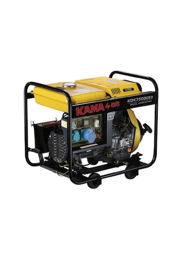 Kama KDK7500CE3 6.9kVA Marşlı Trifaze Dizel Jeneratör