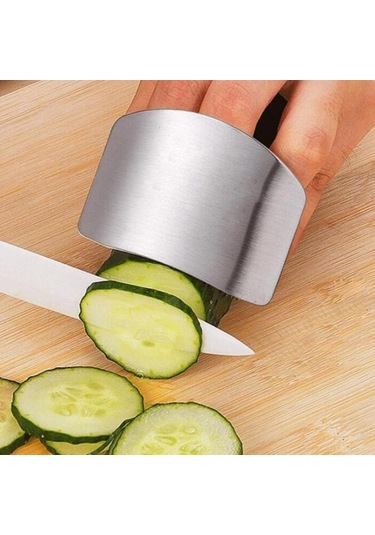 Jms Paslanmaz Çelik Parmak Koruma Parmak El Kesim El Koruyucu Bıçak Kesim Parmak Koruma Aracı